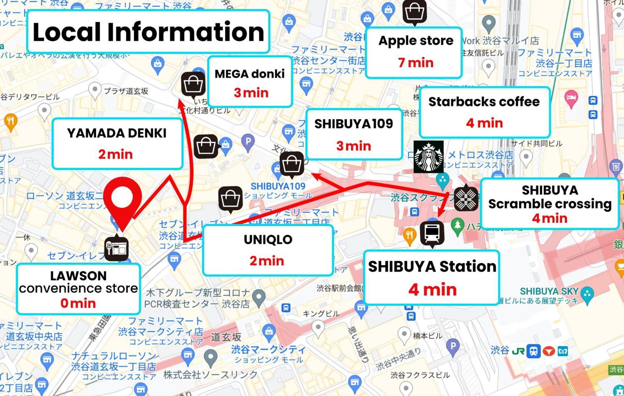 In The Center Of Shibuya 渋谷道玄坂 Apartamento
